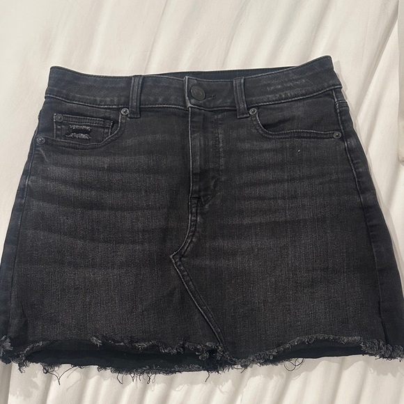 American Eagle Outfitters Dresses & Skirts - American Eagle Black Denim Mini Skirt